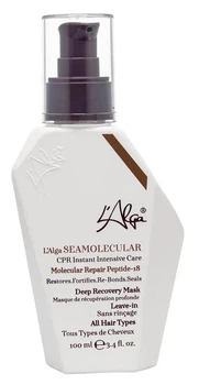 Несмывающаяся маска L'Alga SeaMolecular Deep Recovery Mask Leave-in для глубокого восстановления поврежденных волос 100 мл