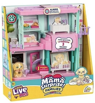 Interaktywny zestaw Cobi Little Live Pets Mama Surprise Króliki (26673) (5902251500566)