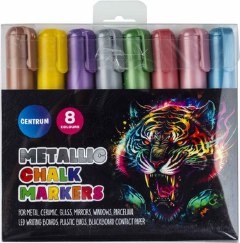 Zestaw markerów Panta Plast Metallic 8 kolorów (4030969897881)