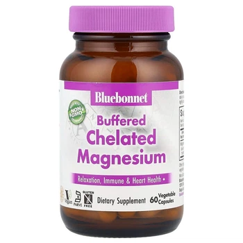Магній хелат Bluebonnet Nutrition (Chelated magnesium) 200 мг 60 капсул BLB00672