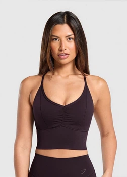 Спортивний топ Gymshark b3a7bc62 XS бордовий (100014200)