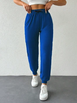 Брюки Shein sz2405154284157757 M синие (100009730)