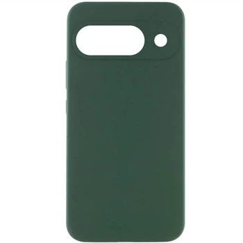 Чехол Silicone Cover Lakshmi Full Camera (AAA) для Google Pixel 9a Зеленый / Cyprus Green