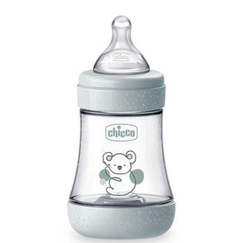 Бутылочка пластик Chicco PERFECT 5 Koala, 150 мл, соска силикон, 0 м+