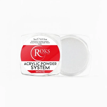 Акриловая пудра ROKS 5 г белая