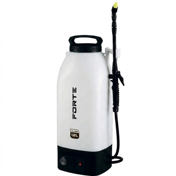 Опрыскиватель аккумуляторный Forte CL-12R телескопическая трубка 12L Black-White (3_08218)