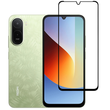 Защитное стекло LUX для Xiaomi Redmi A7 Pro полная проклейка черный