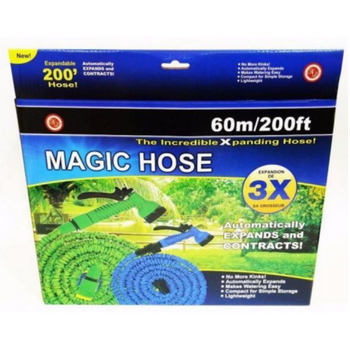 Шланг садовый поливочный Magic Hose 60м 200FT синий