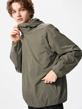 Вітровка чоловіча Uniqlo 352721908 3XL Зелена (1159860591)