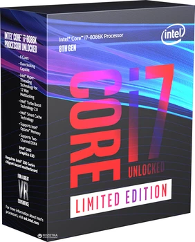 Процесори Intel Core i7 8 покоління (Coffee Lake) - купити в Києві