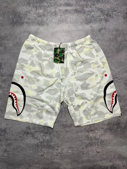 Шорти унісекс А Bathing Ape Shark білого коліру розмір S