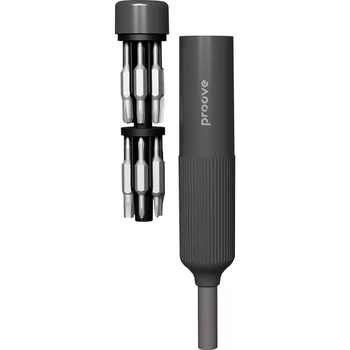 Отвертка с комплектом бит Proove Spin 27in1 Grey (MTSS27000003) [157761]