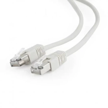 Патч-корд 0.25 м, FTP, Grey, Cablexpert, Cat.5e, CCA, PVC (PP22-0.25M)
