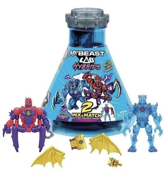 Ігровий набір COBI MrBeast Lab Hybrids Фігурки Мультипак (24903) (5902251501242)