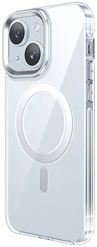 Чохол-накладка Hoco Magnetic для iPhone 15 Transparent