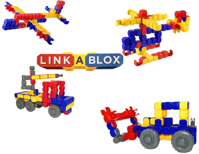 Klocki konstrukcyjne MalBlo POP LinkaBLOX Deluxe worek 300 elementów 19201 2 (POP192012)