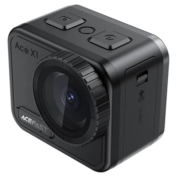 Екшн-камера ACEFAST X1 Waterproof Action Camera Sony IMX386 4K Wi-Fi 2.1" Black