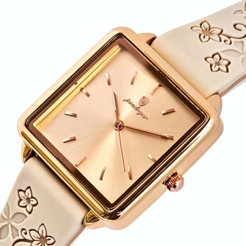 Женские часы Poedagar Annet Beige 2 ремешка
