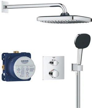 Podtynkowy zestaw prysznicowy z termostatem Grohe QuickFix Precision Grohtherm Cube 34882000