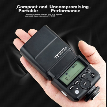 Высокоскоростной TTL-светильник Godox TT350-O для установки на камеру и использование вне камеры (Olympus/Panasonic).