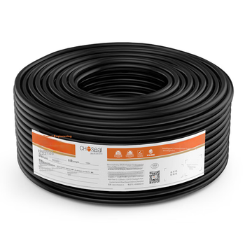 Микрофонный кабель CHOOSEAL QS2802T100S двухжильный XLR 100 м Black