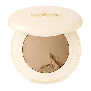 Запеченная пудра для лица Topface ProHD Natural Glow Baked Face Powder PT704 оттенок 004 -Warm Beige (теплый беж), 6 г