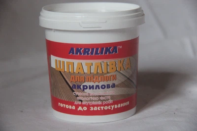 Akrilika Шпатлевка для пола 0,8 кг