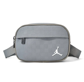 Сумка через плечо Jordan Monogram в сером цвете.