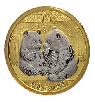 Колекційна золота монета "Панда" 3,11 г 2009 рік