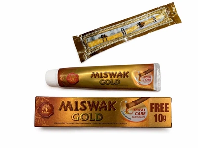 Зубная паста Miswak gold (Мисвак Голд) 60 грам + палочка місвак
