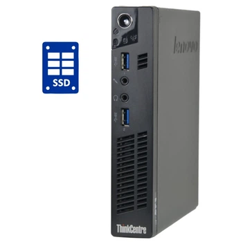 Неттоп Lenovo ThinkCentre M72e Tiny USFF / Intel Core i3-2120T (2 (4) ядра по 2.6 GHz) / 4 GB DDR3 / 128 GB SSD / Intel HD Graphics 2500 б/у