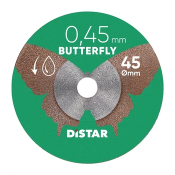 Диск алмазний з керамограніту Distar Butterfly 45x0.45x5.8H (11143158074)