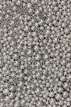 Посыпка кондитерская SD Pearls сахарные шарики зеркальные серебро 3–10 мм 1кг