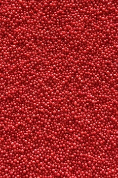 Посыпка кондитерская SD Pearls сахарные шарики красные 3мм 100г