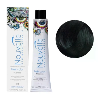 Фарба для волосся Nouvelle Hair Color 2 Дуже темно-коричнева 100 мл