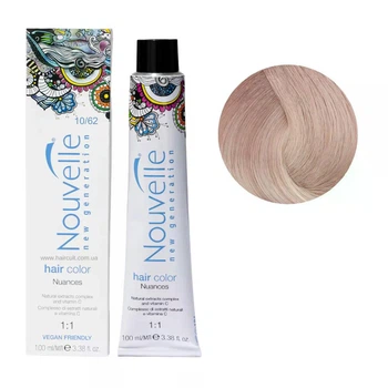 Фарба для волосся Nouvelle Hair Color 10/62 Рожева перлина 100 мл