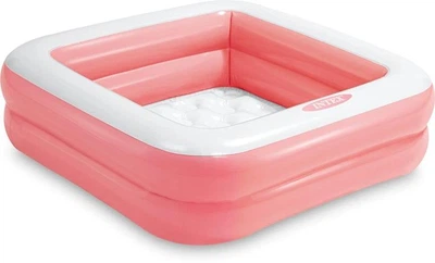 Детский надувной бассейн Intex 57100 Pink 86х86х25 см розовый