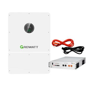 Комплект автономного энергоснабжения Growatt WIT 20K-HU 20kW + Pytes E-BOX-48100R 5.12kWh White