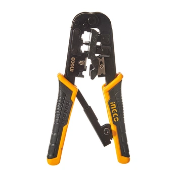 Кліщі обтискні для конекторів Ingco Industrial HMPCN2468R 200 мм