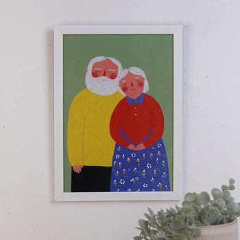 Постер в рамці Давай посивіємо разом 30×42 см, A3
