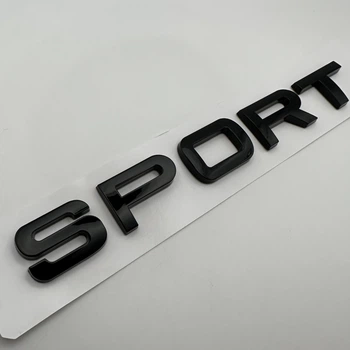 Sport черный глянец Э БАГАЖНИК (ЗНАЧОК, НАКЛЕЙКА, ЛОГОТИП) табличка RANGE ROVER