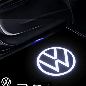 Подсветка дверей Volkswagen проекция для фольцваген WV 2 штуки на две двери установка в штатные места