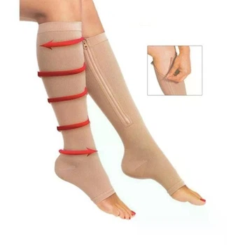 Компресійні гольфи для фіксації щиколотки Zip Sox