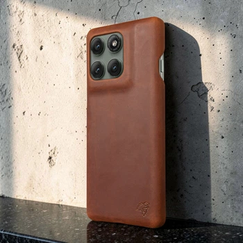 Накладка Stenk Cover Crazy Horse для Motorola Edge 60 Pro Коричневый (80652)