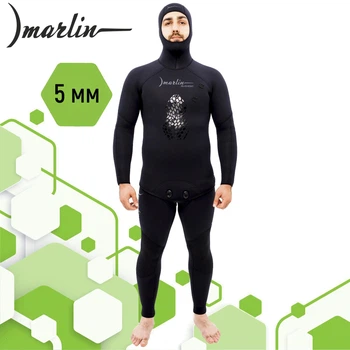 Гидрокостюм для подводной охоты Marlin ELEMENT 5 мм 54