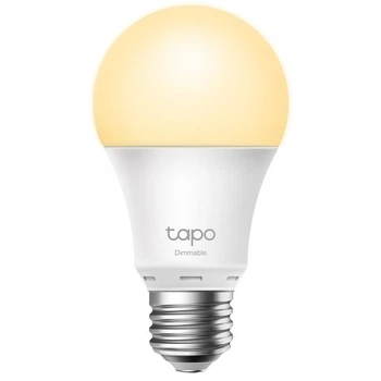 Розумна лампа TP-Link Tapo L510E, E27, 8,7 Вт, 2700 К, Wi-Fi, димування, Alexa/Google(DL_775A995A30CF)