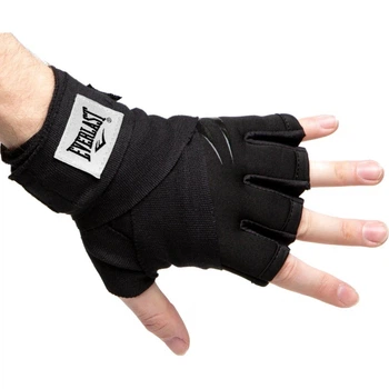 Рукавички боксерські Everlast EVERGEL FASTWRAPS розмір M, чорні