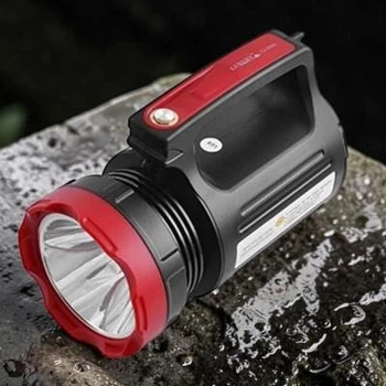 Ліхтар-прожектор акумуляторний Yajia YJ 5W + 20 SMD LED, 3000 мАг, USB, power bank, ручний (U598Z)