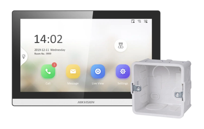 Комплект Hikvision (DS-KH6350-WТE1 7'' Wi-Fi + DS-KAB86)