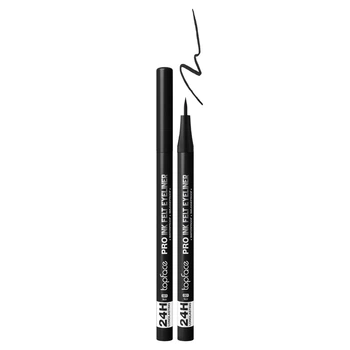 Жидкая подводка-фломастер для глаз TopFace Pro Ink (PT619), 01 Noir Черная